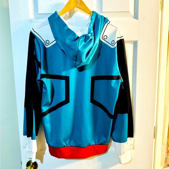 Hero Academia 3D Hoodie Sweatshirt, Drawstring Pullover Costume for Cosplay - Picture 4 of 4